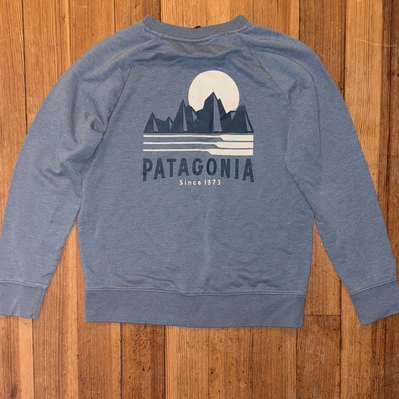Patagonia Blue Graphic Sweatshirt - Picture 5 of 7